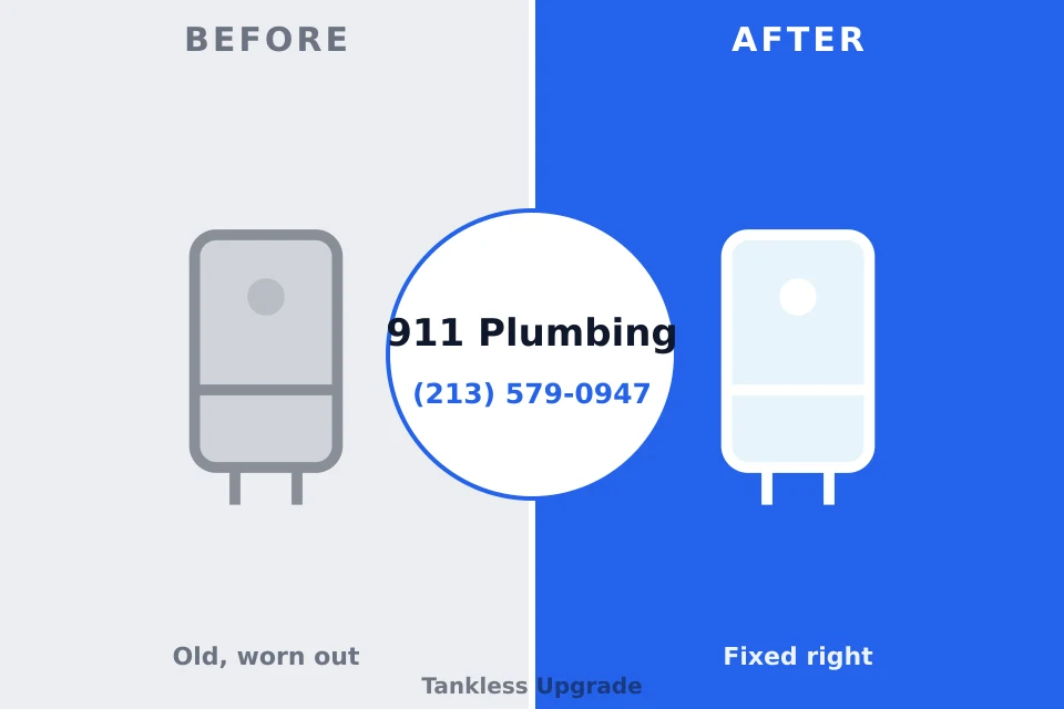 Before and after: plumbing repair Rio Verde, AZ